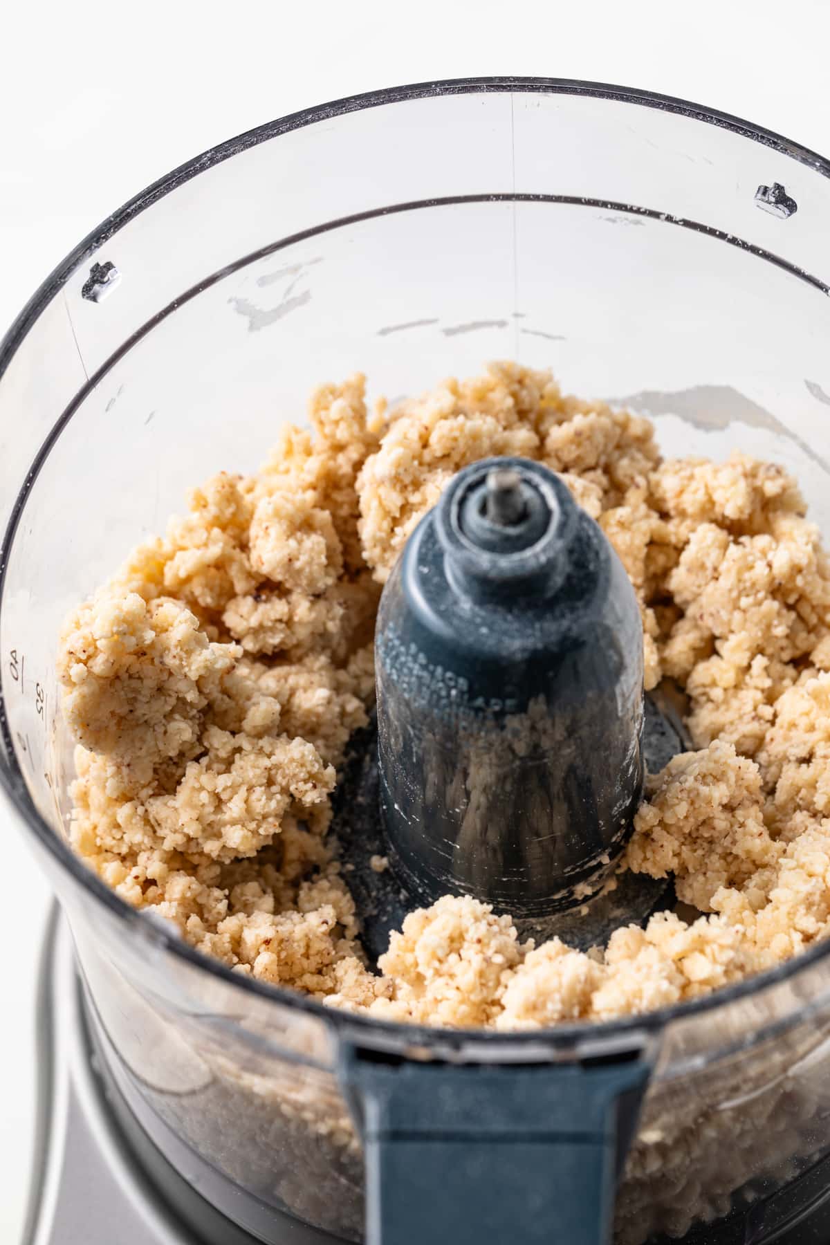 Pie crust made in food processor.
