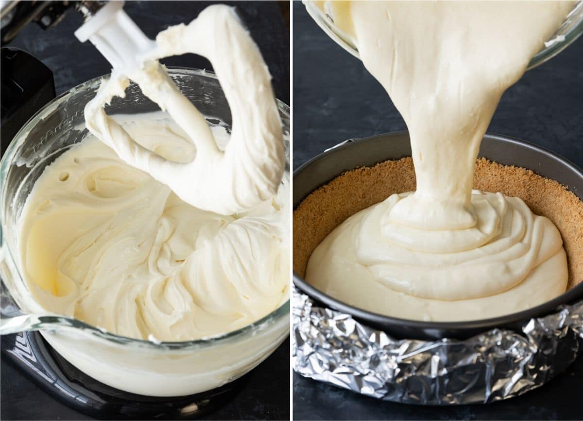 Process for making the best cheesecake filling
