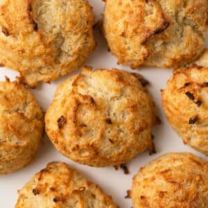 Overhead of drop biscuits.
