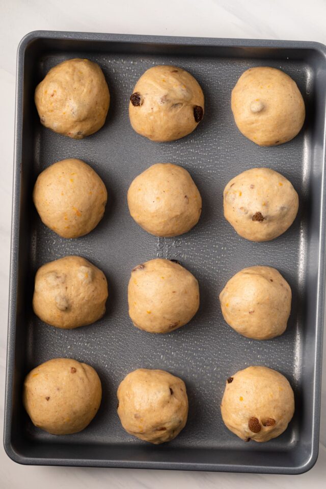 Unrisen yeast dough.