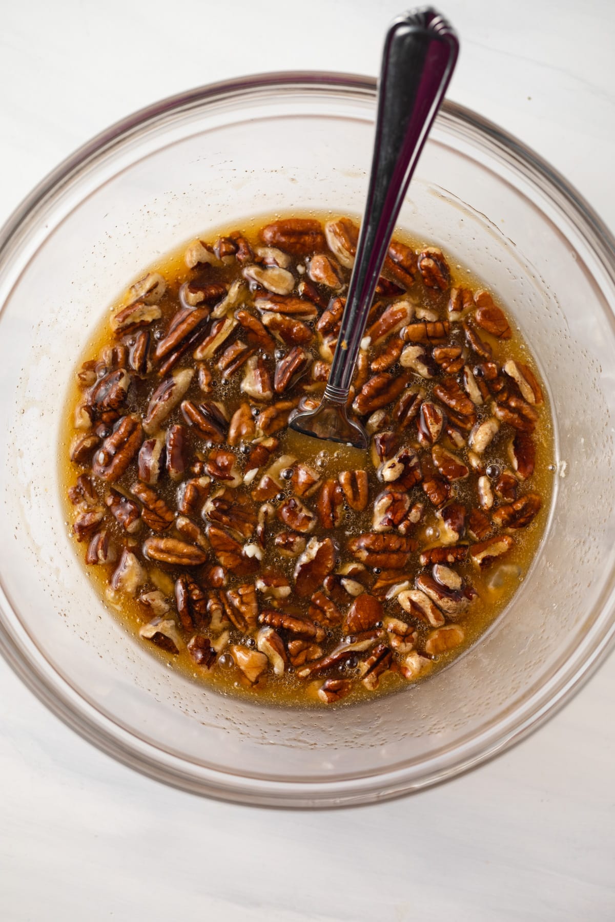 Pecan pie filling.