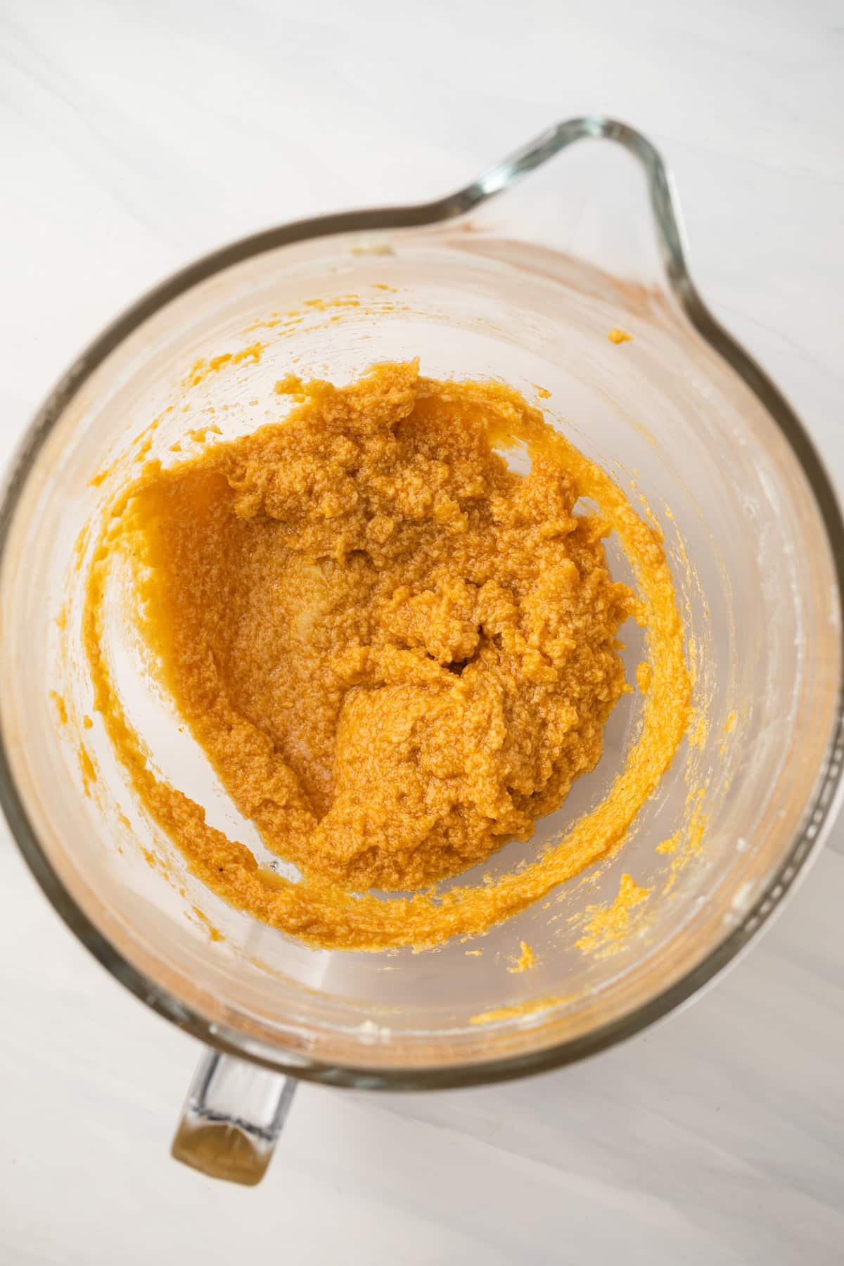 Pumpkin creamed with butter and sugar.
