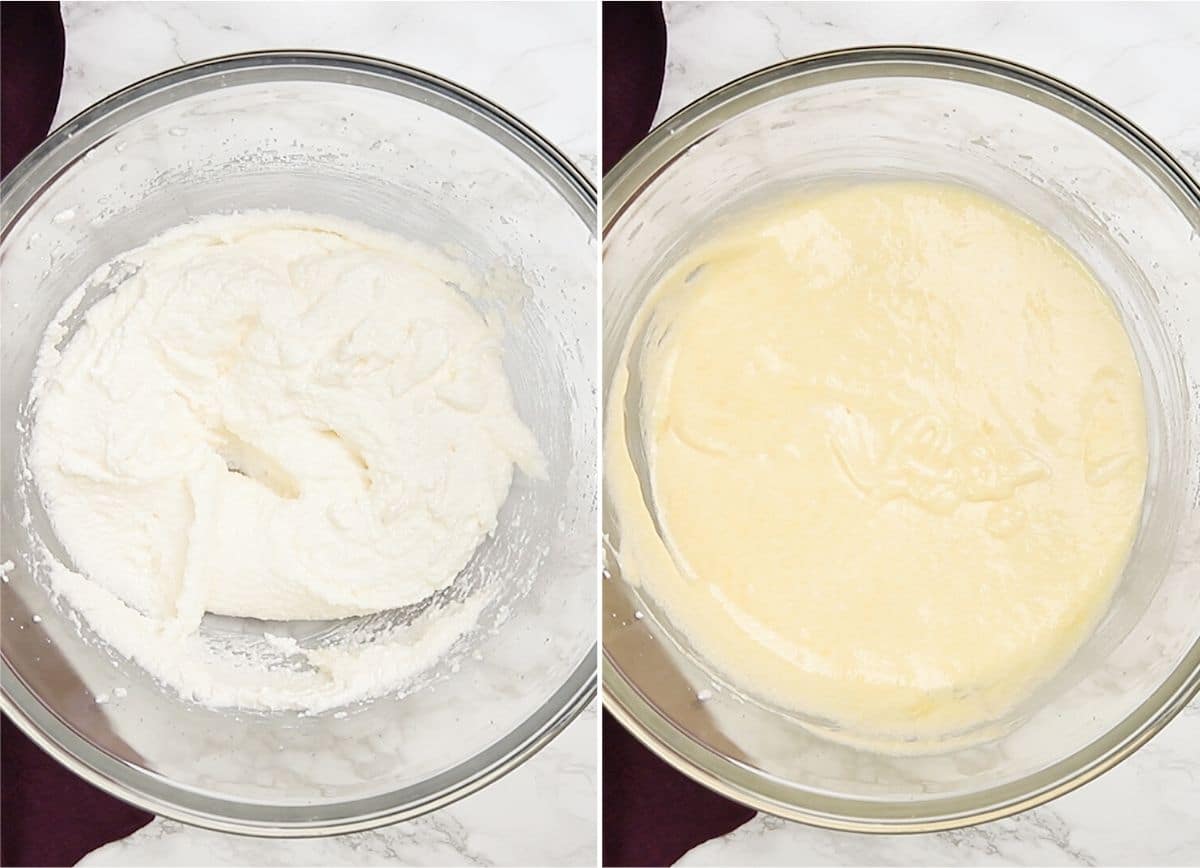 process shots for combining wet ingredients
