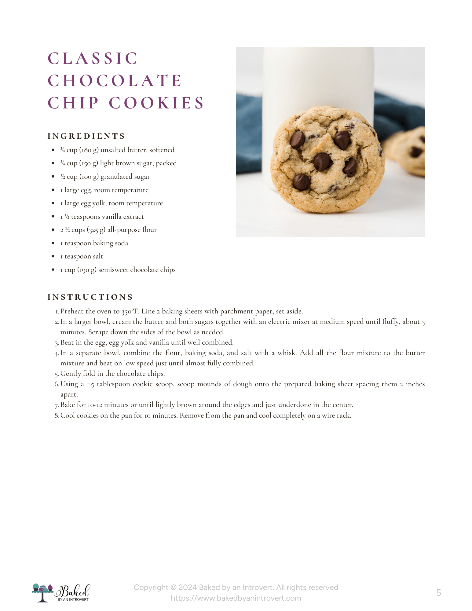 Bake it Better ebook sample page.